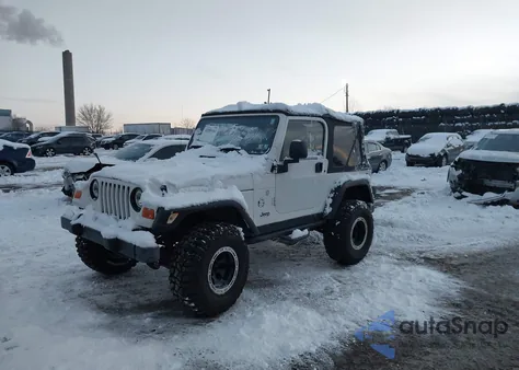 2003 Jeep Wrangler Sport from USA, damaged, VIN 1J4FA49S23P353476